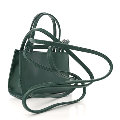 Telfar Vegan Leather Small Shopping Bag Dark Olive 3 of 9