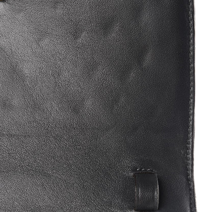 Celine Ostrich Medium Classic Box Flap Bag Storm 8 of 14