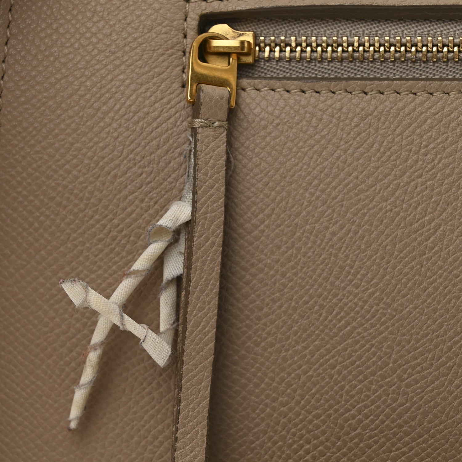 Celine Grained Calfskin Mini Belt Bag Light Taupe 13 of 13