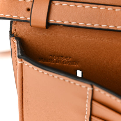 Loewe Soft Calfskin Heel Saddle Bag Tan 7 of 12