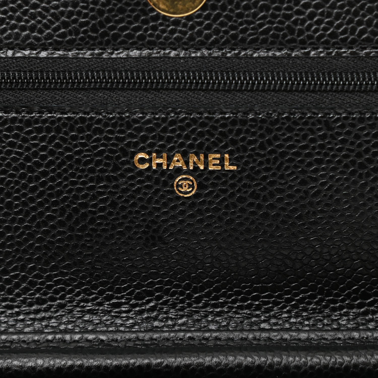 Chanel Caviar Quilted Wallet On Chain WOC Black 6 of 12