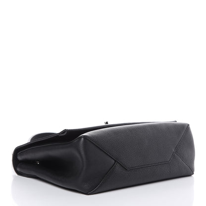 Louis Vuitton Soft Calfskin Lockme II Top Handle Black 4 of 10