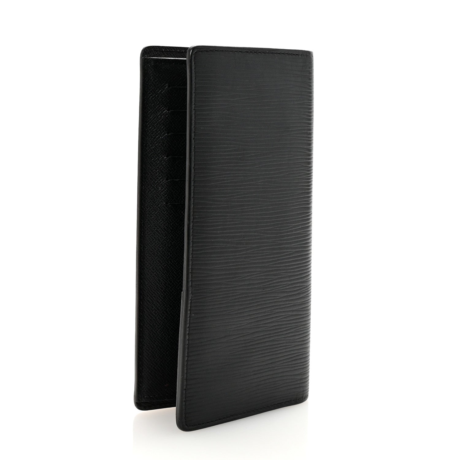 Louis Vuitton Epi Brazza Wallet Black 3 of 6