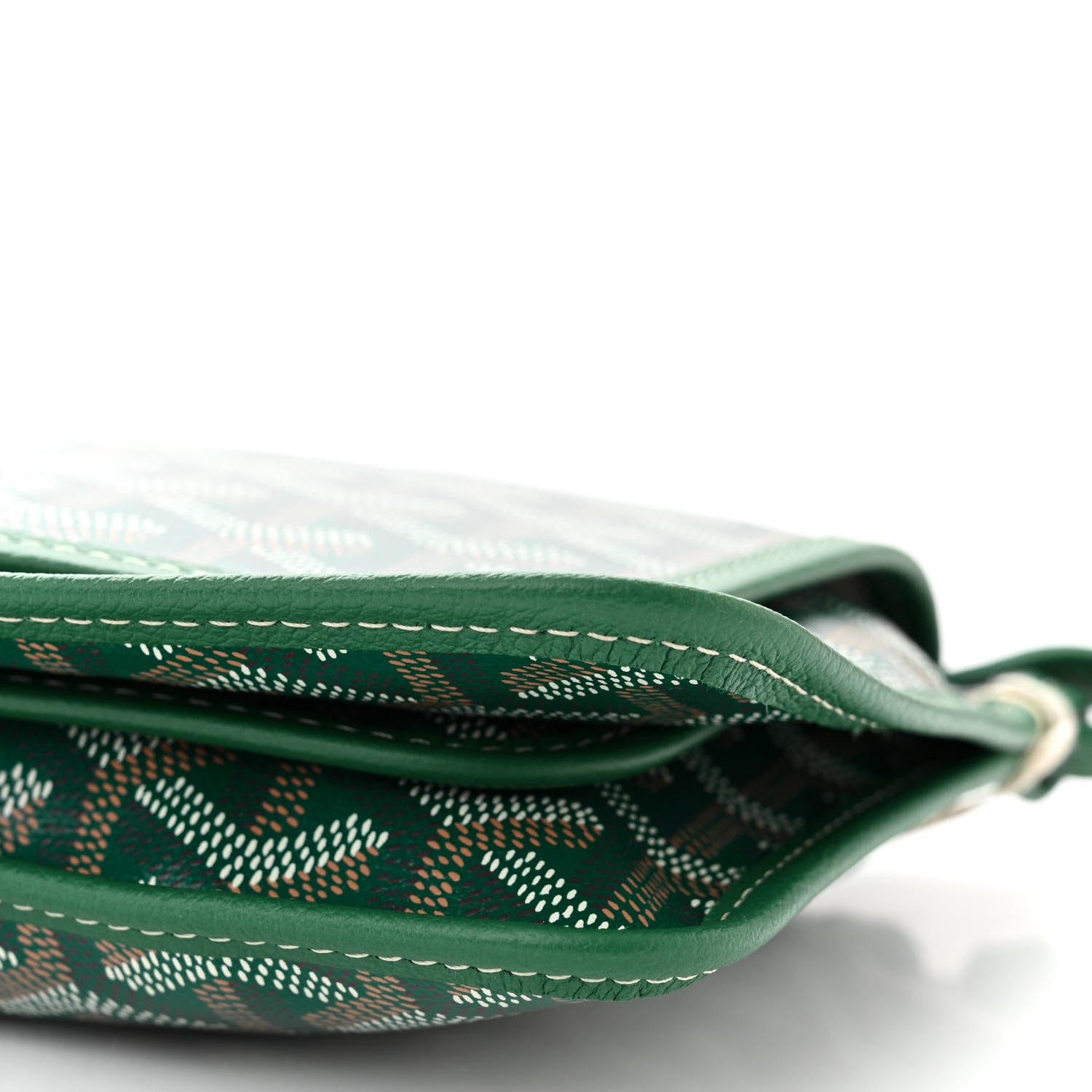Goyard Goyardine Plumet Wallet Clutch Green 10 of 10