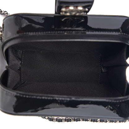 Chanel Glitter Patent Camera Case Multicolor Black 4 of 10