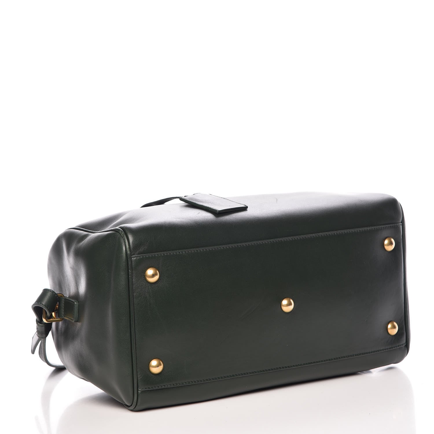 Saint Laurent Calfskin Classic Duffle 6 Green 4 of 11