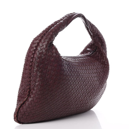 Bottega Veneta Nappa Intrecciato Large Veneta Hobo Aubergine 3 of 7