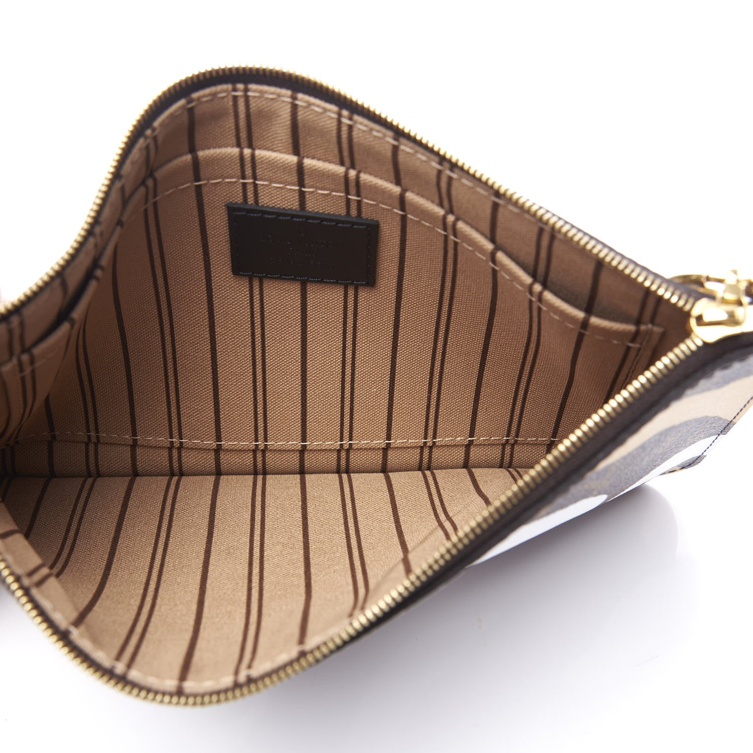 Louis Vuitton X LOL Monogram Neverfull MM GM Pochette Gold Silver 4 of 10