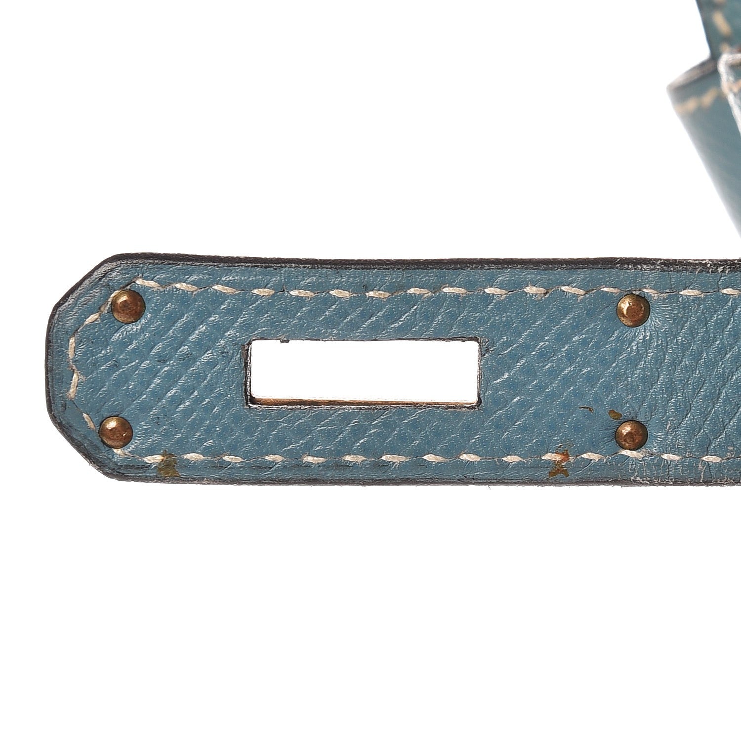 Hermes Epsom Birkin 35 Blue Jean 22 of 43