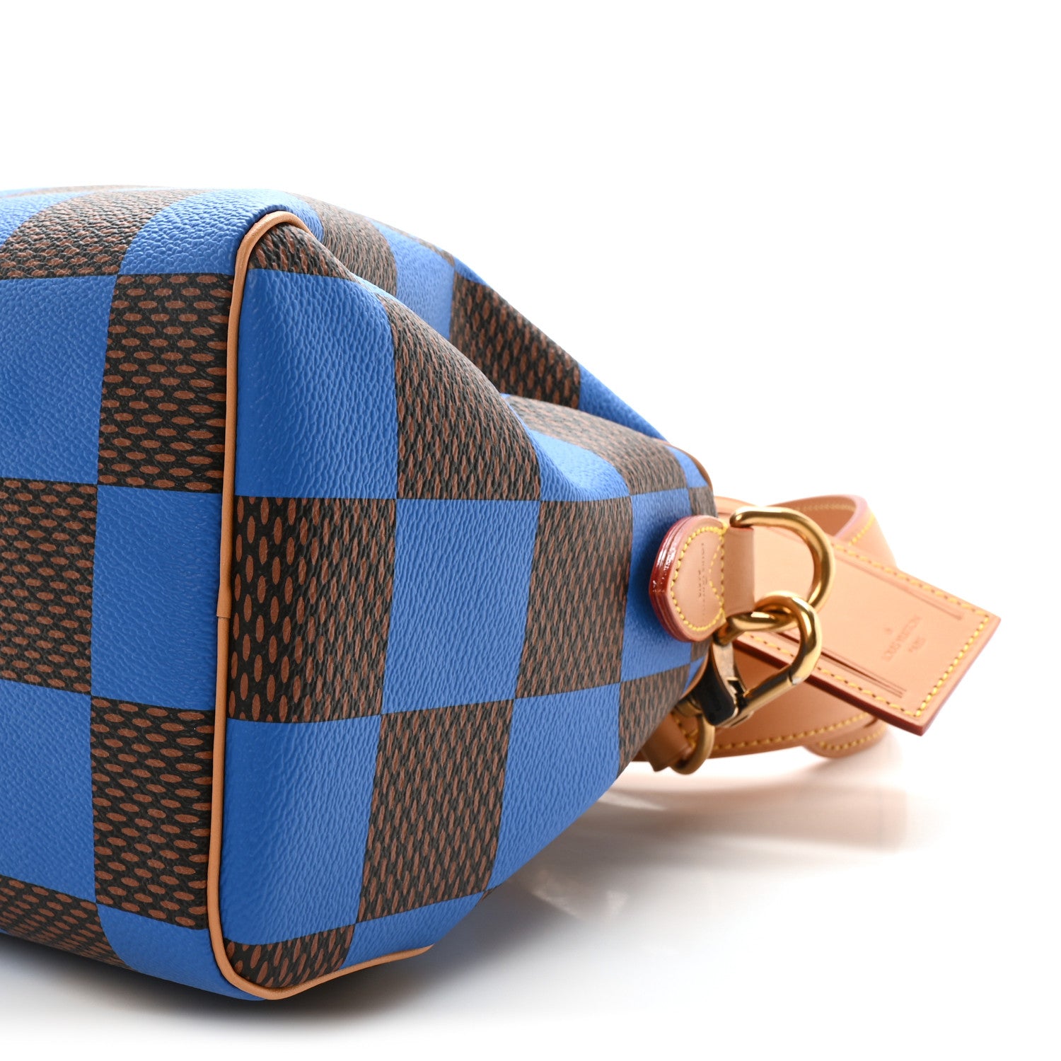 Louis Vuitton Damier Pop Speedy Bandouliere 25 Blue 9 of 9