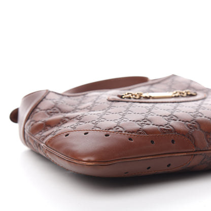 Gucci Guccissima Punch Hobo Brown 8 of 11