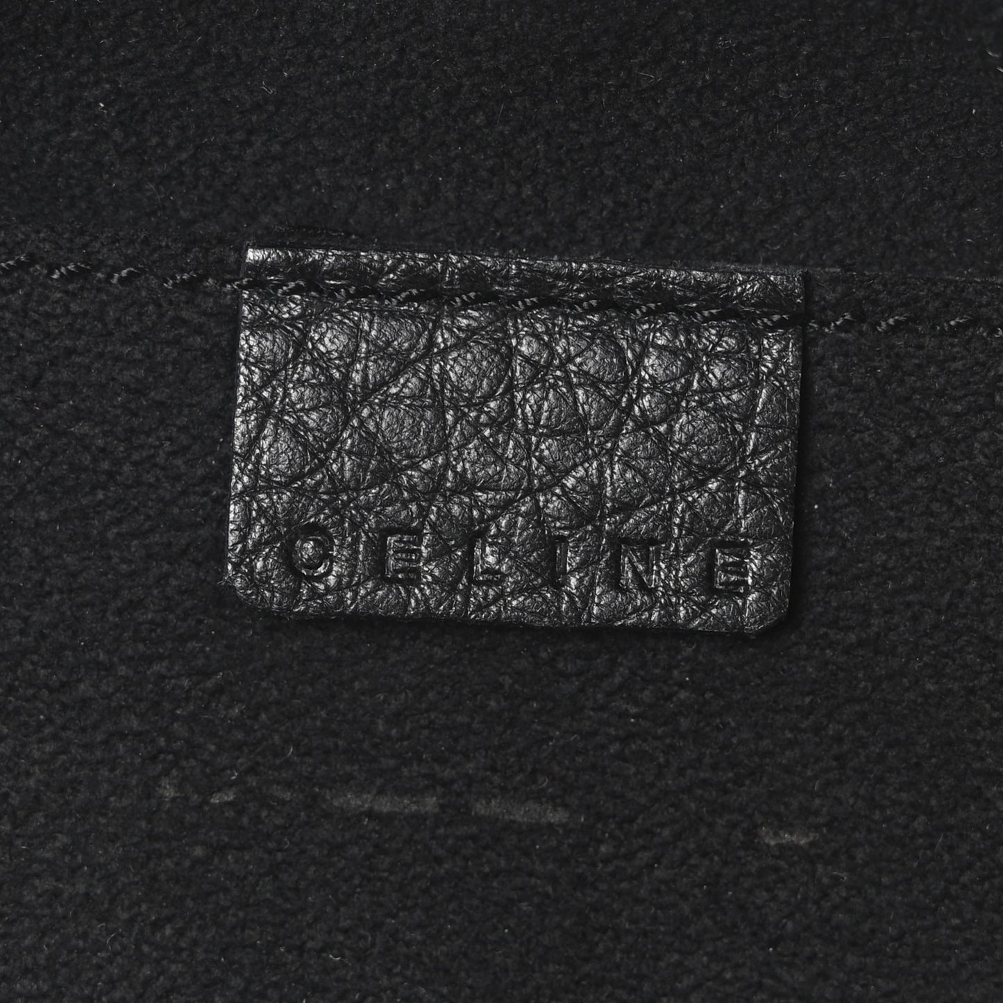 Pebbled Calfskin Studded Boogie Satchel Black