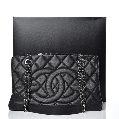 Chanel Caviar Quilted Timeless CC Tote Black 14 of 14