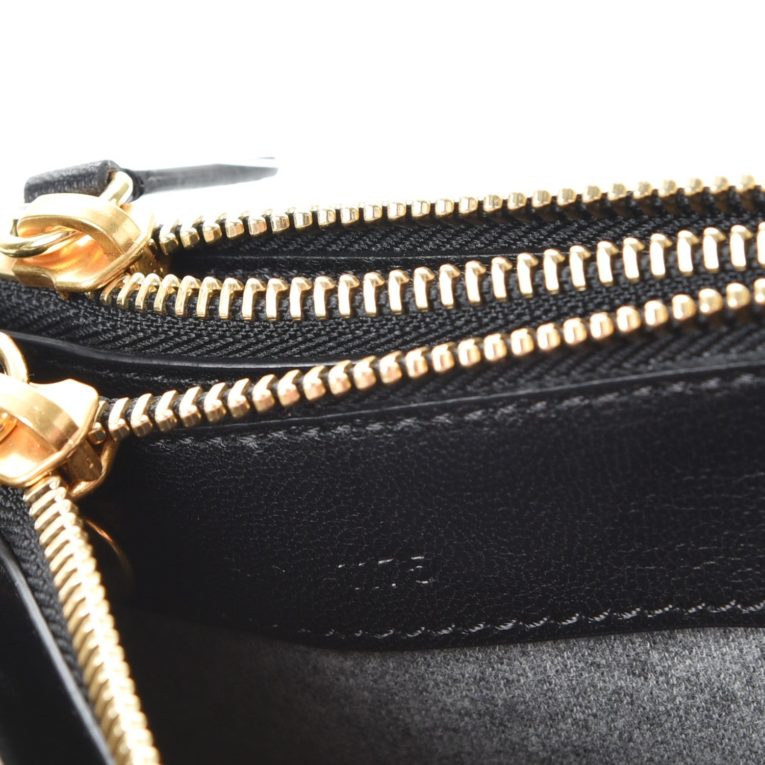 Celine Lambskin Small Trio Crossbody Bag Black 9 of 9