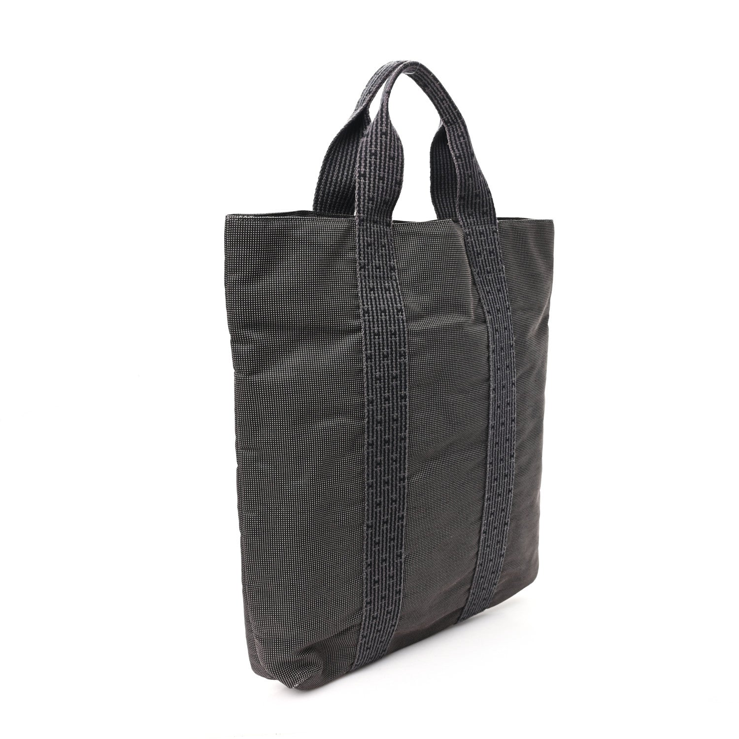 Hermes Canvas Herline Cabas Grey 3 of 10