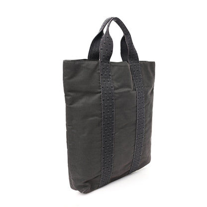 Hermes Canvas Herline Cabas Grey 3 of 10