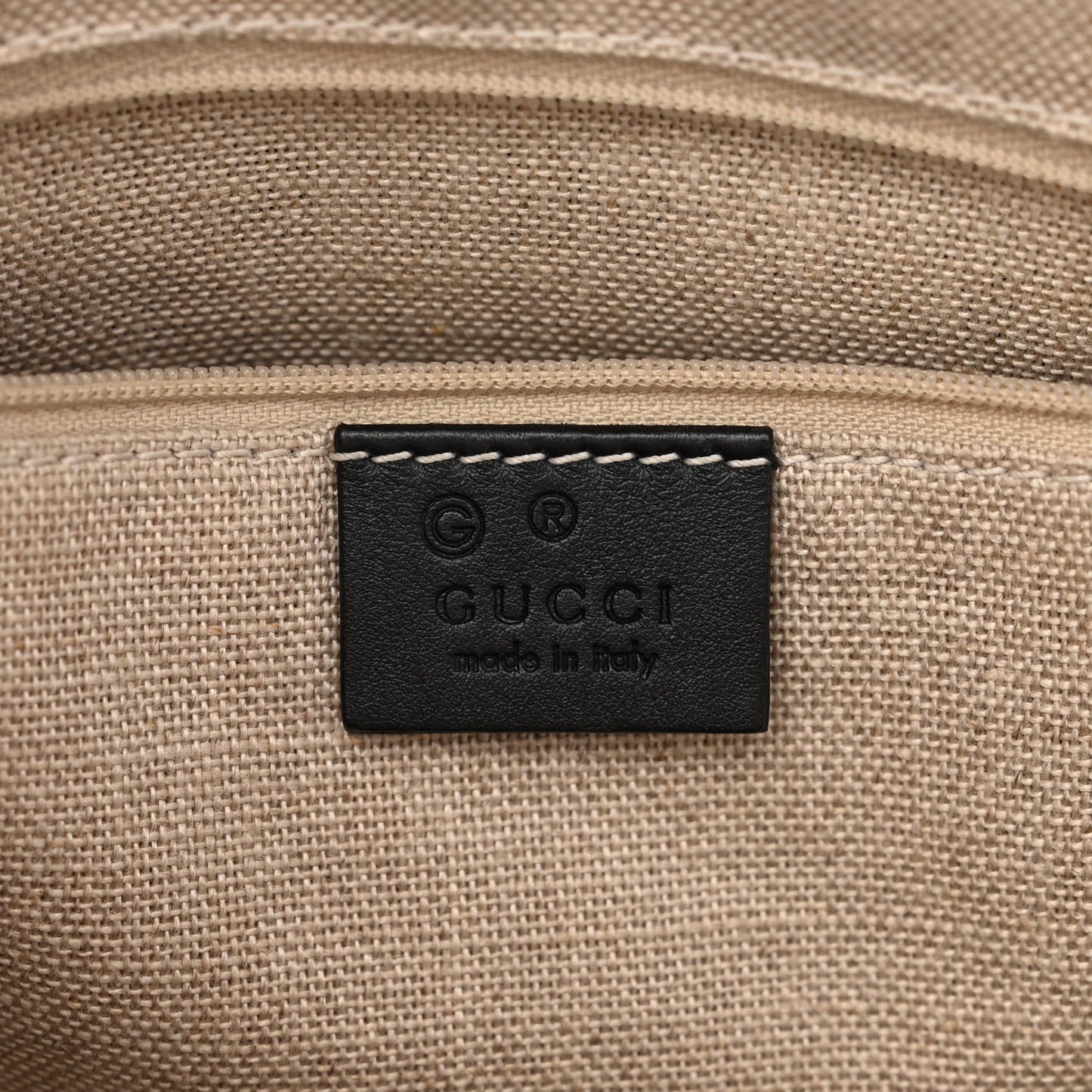 Microguccissima Medium Dome Bag Black
