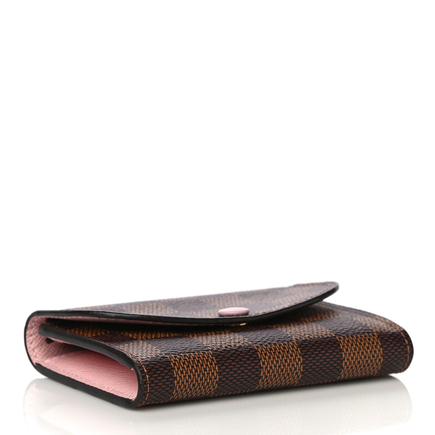 Louis Vuitton Damier Ebene Rosalie Coin Purse Rose Ballerine 4 of 10