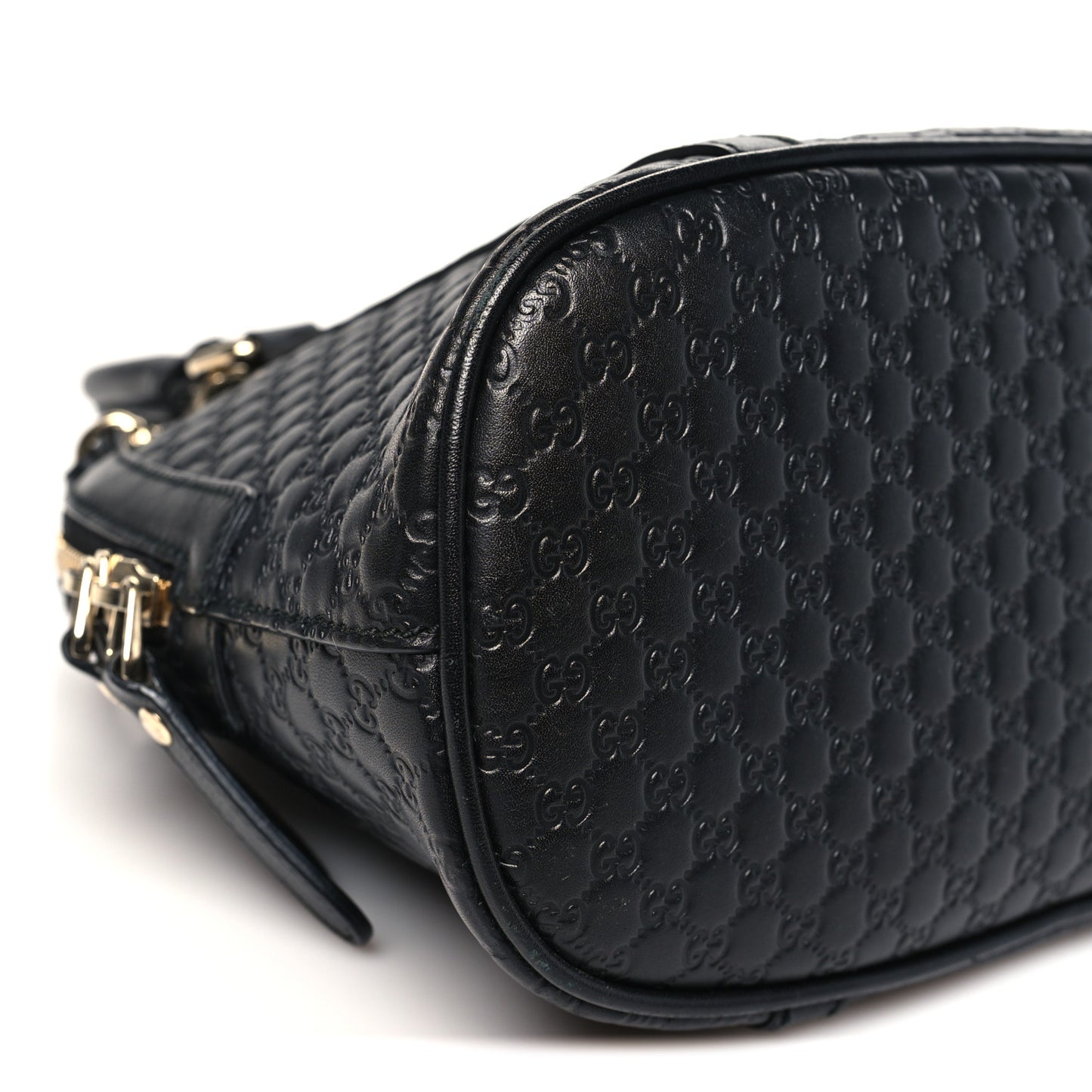 Microguccissima Mini Dome Bag Black