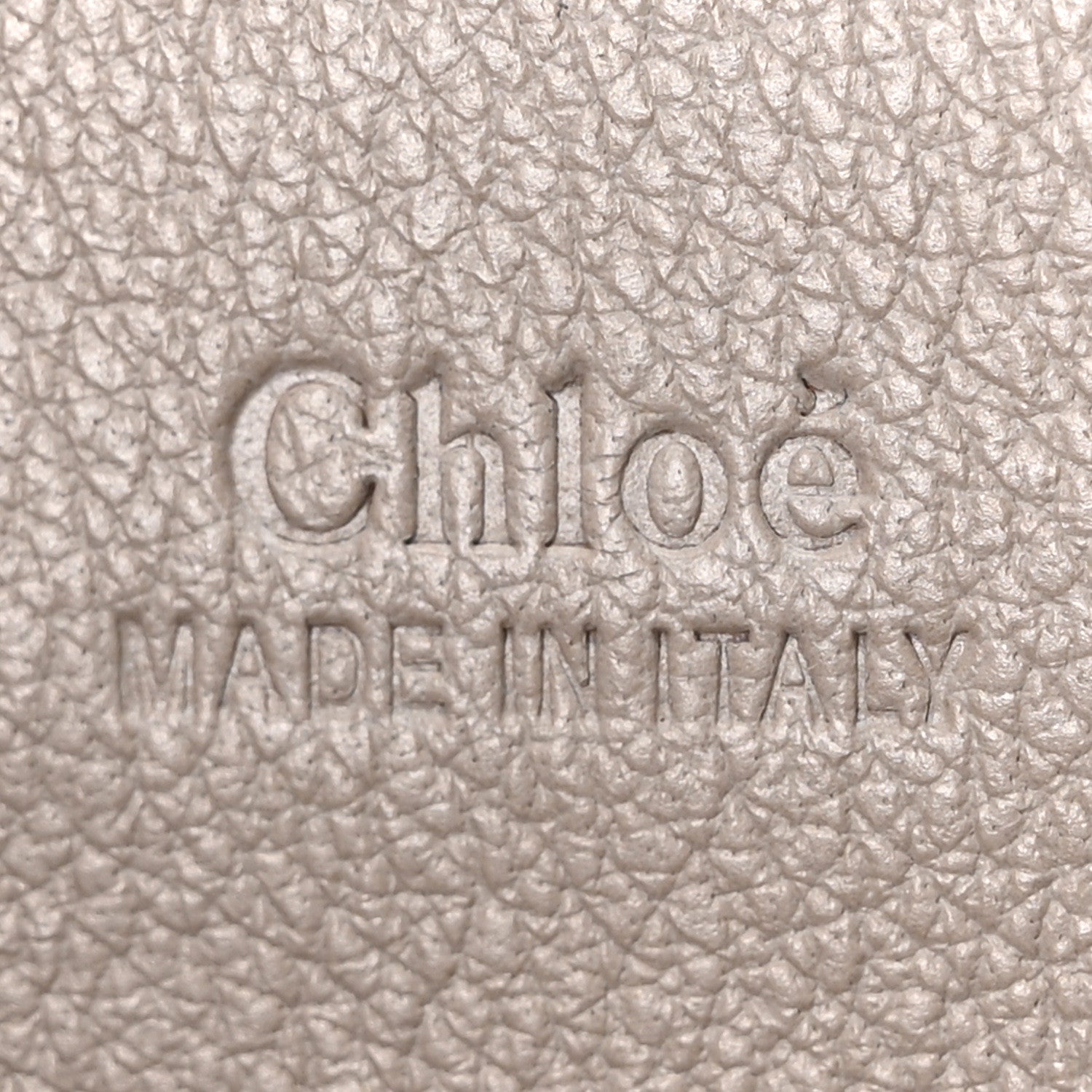 Chloe Buffalo Mini Edith Bag Cashmere Grey 7 of 10