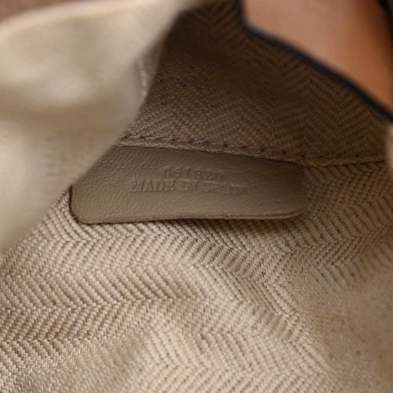 Loewe Grained Calfskin Small Puzzle Bag Sand Mink 7 of 8