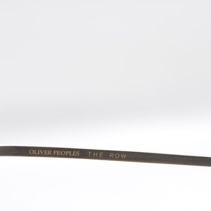 Oliver Peoples The Row After Midnight Round Sunglasses Pewter Blue 6 of 8