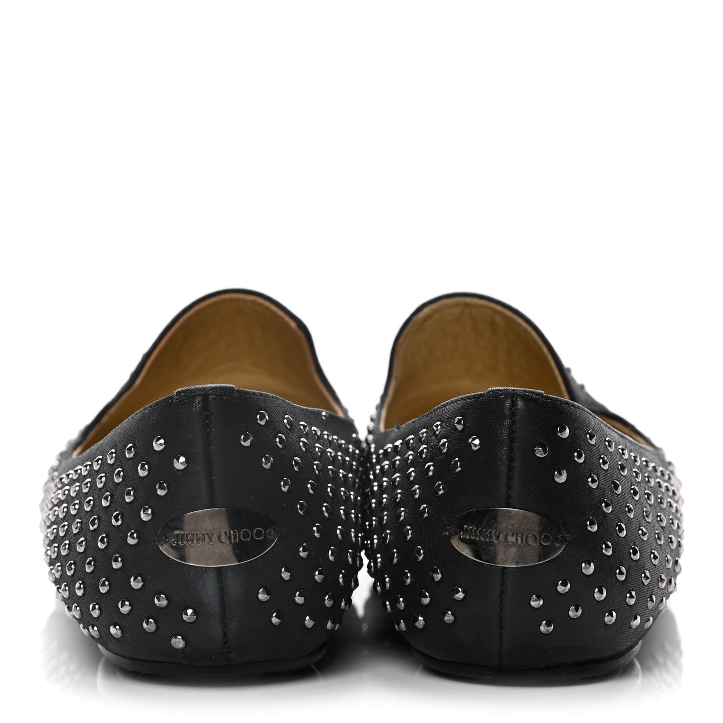 Suede Studded Wheel Weekend Slipper 38.5 Black