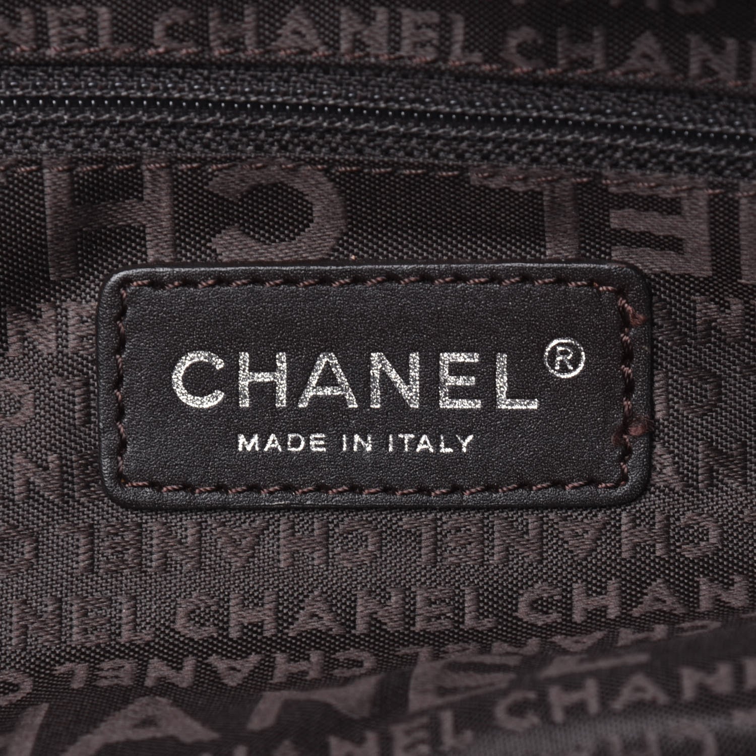 Chanel Caviar Square Stitched Large Satchel Dark Brown 6 of 15