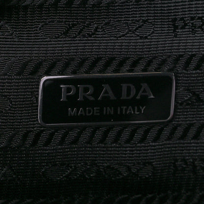 Prada Paillettes Sequin Mini Re-Edition 2000 Bag Black White 6 of 13