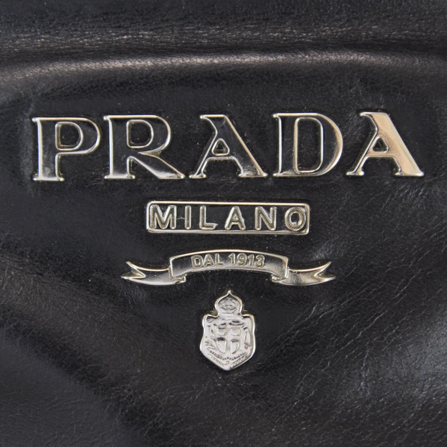 Prada Leather Large New Look Tote Black 6 of 10