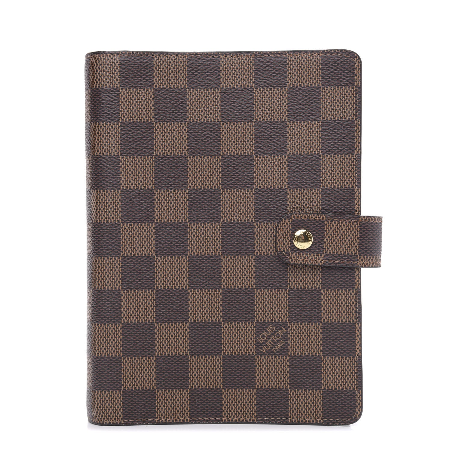 Louis Vuitton Damier Ebene Medium Ring Agenda Cover 1 of 8