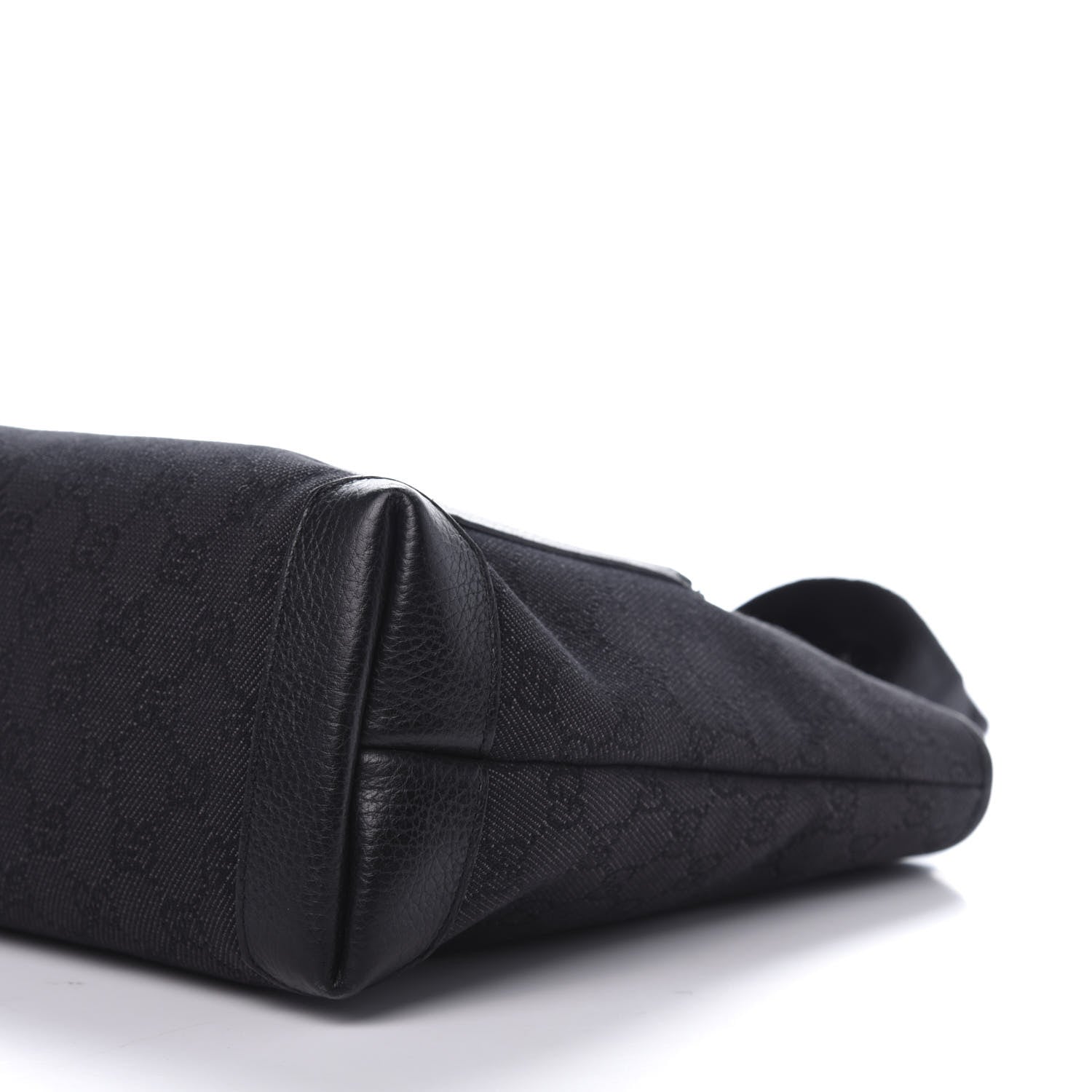 Gucci Monogram Tote Bag Black 8 of 13