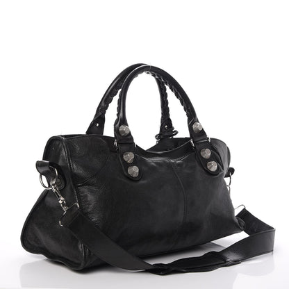 Balenciaga Agneau Giant 21 Silver Hardware Part Time Black 4 of 12