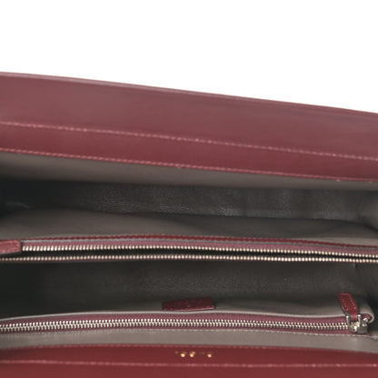 Gucci Smooth Calfskin Medium Zumi Top Handle Bag Vintage Bordeaux 5 of 10