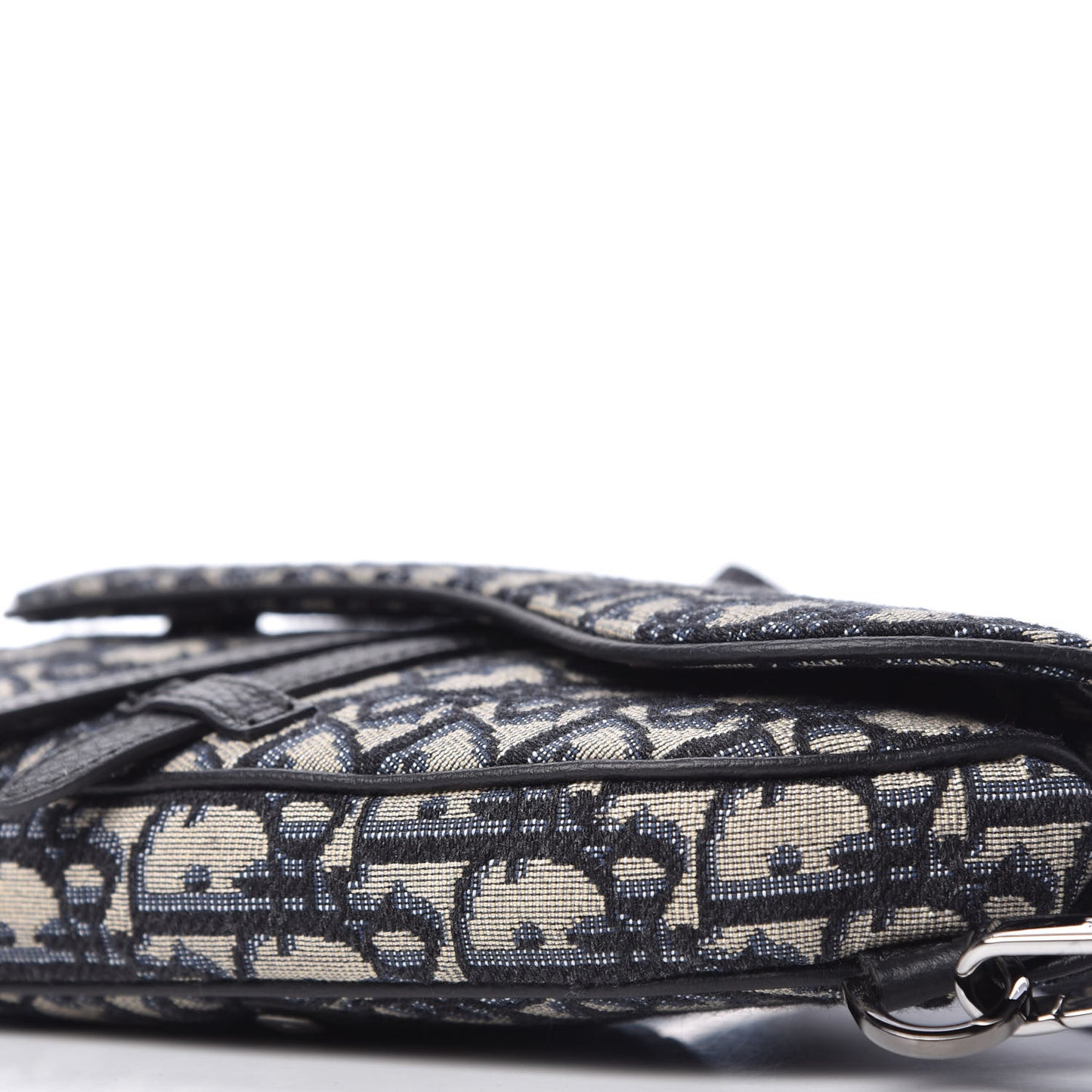 Oblique Mini Saddle Bag Blue