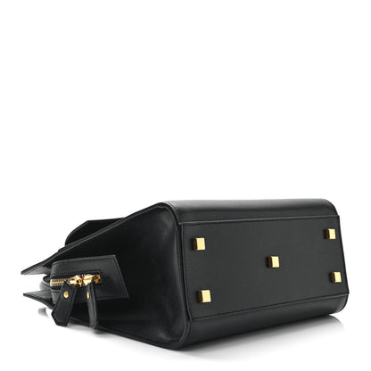 Saint Laurent Grain De Poudre Small Uptown Tote Black 4 of 8
