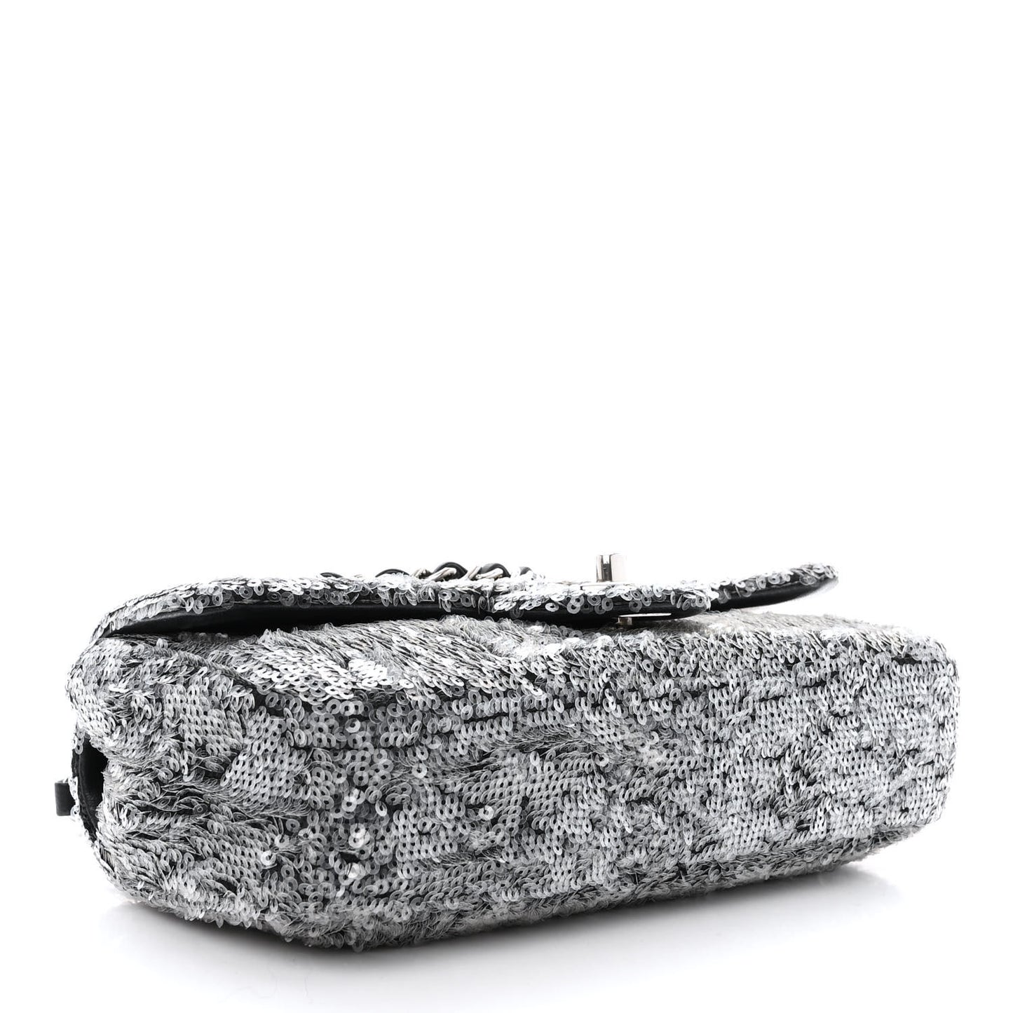Sequin Mini Waterfall Flap Grey