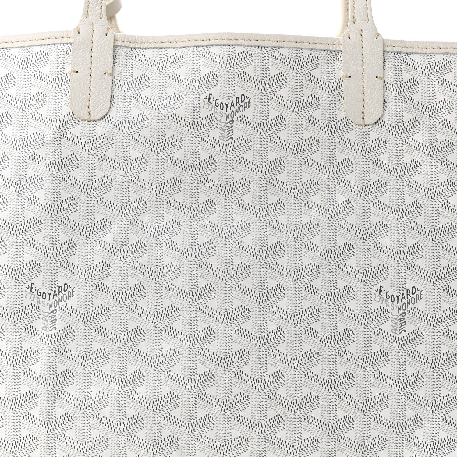 Goyard Goyardine Saint Louis PM White 9 of 13