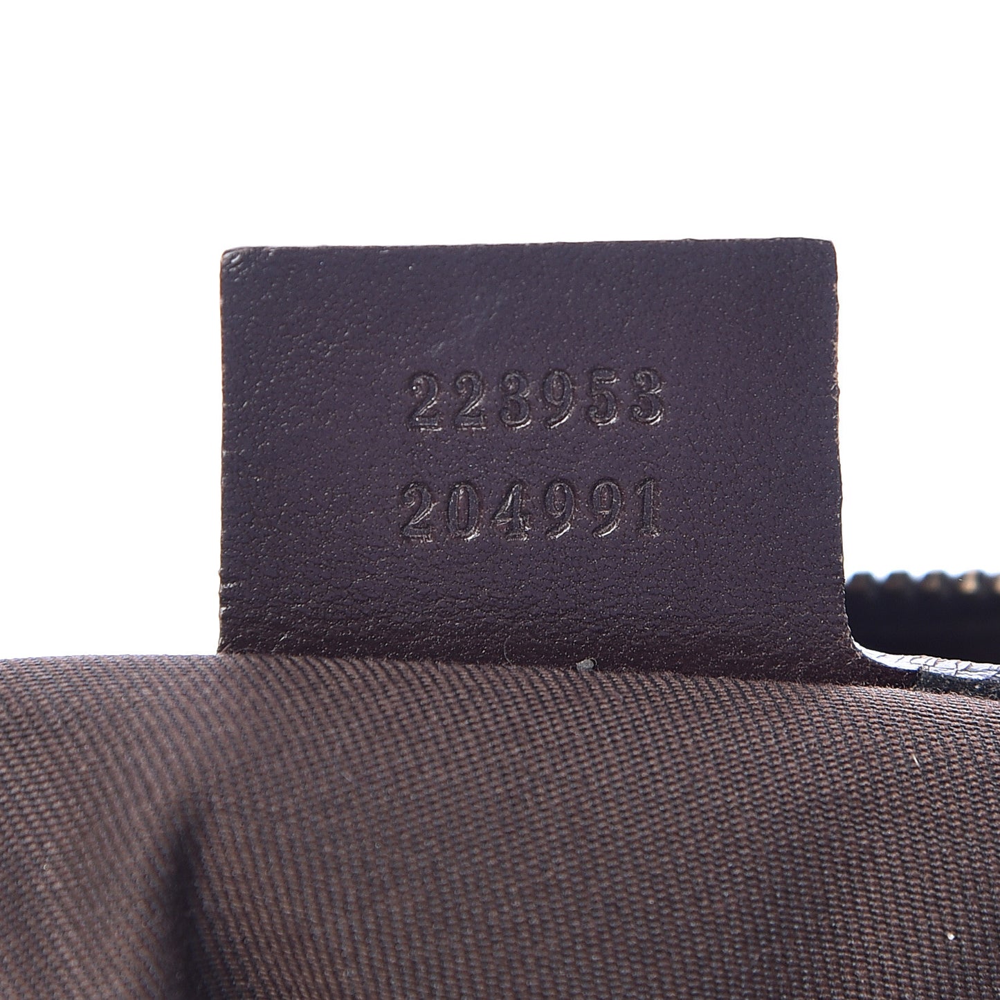 Monogram Medium Interlocking Icon Tote Dark Brown