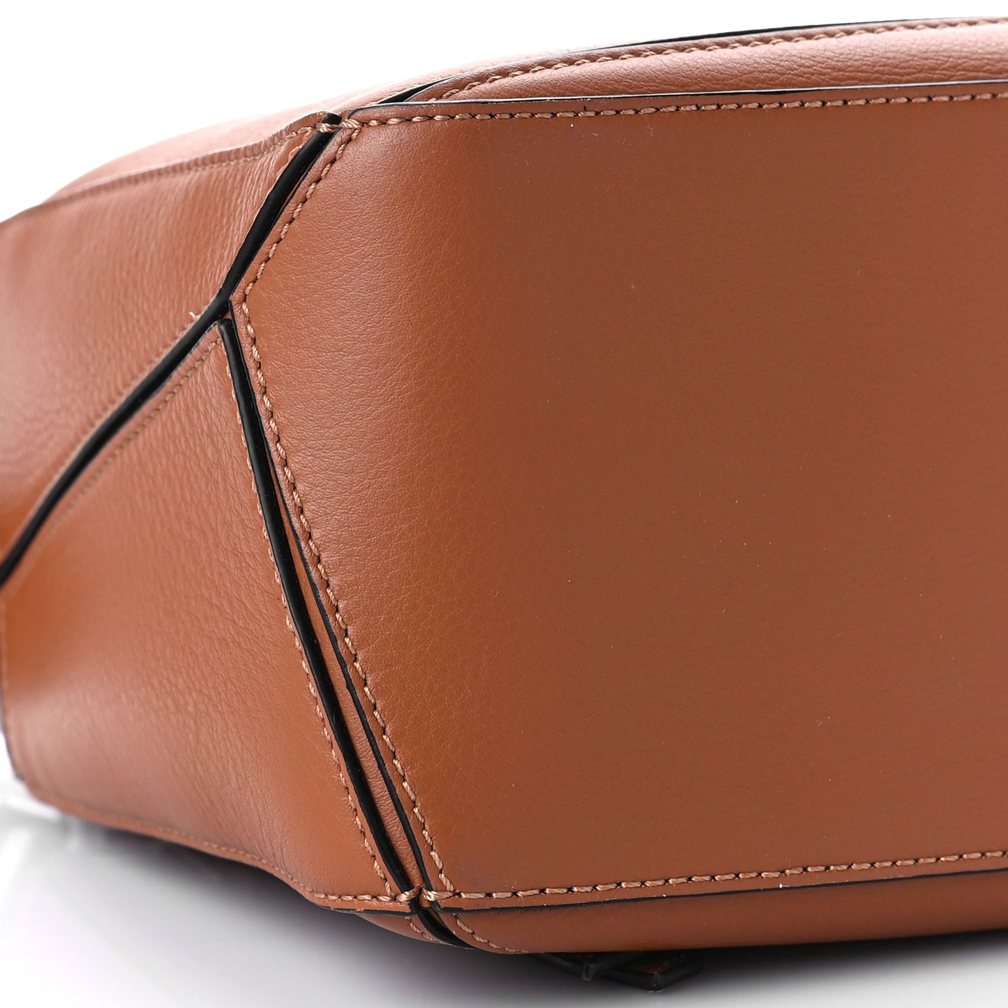 Calfskin Small Puzzle Bag Tan