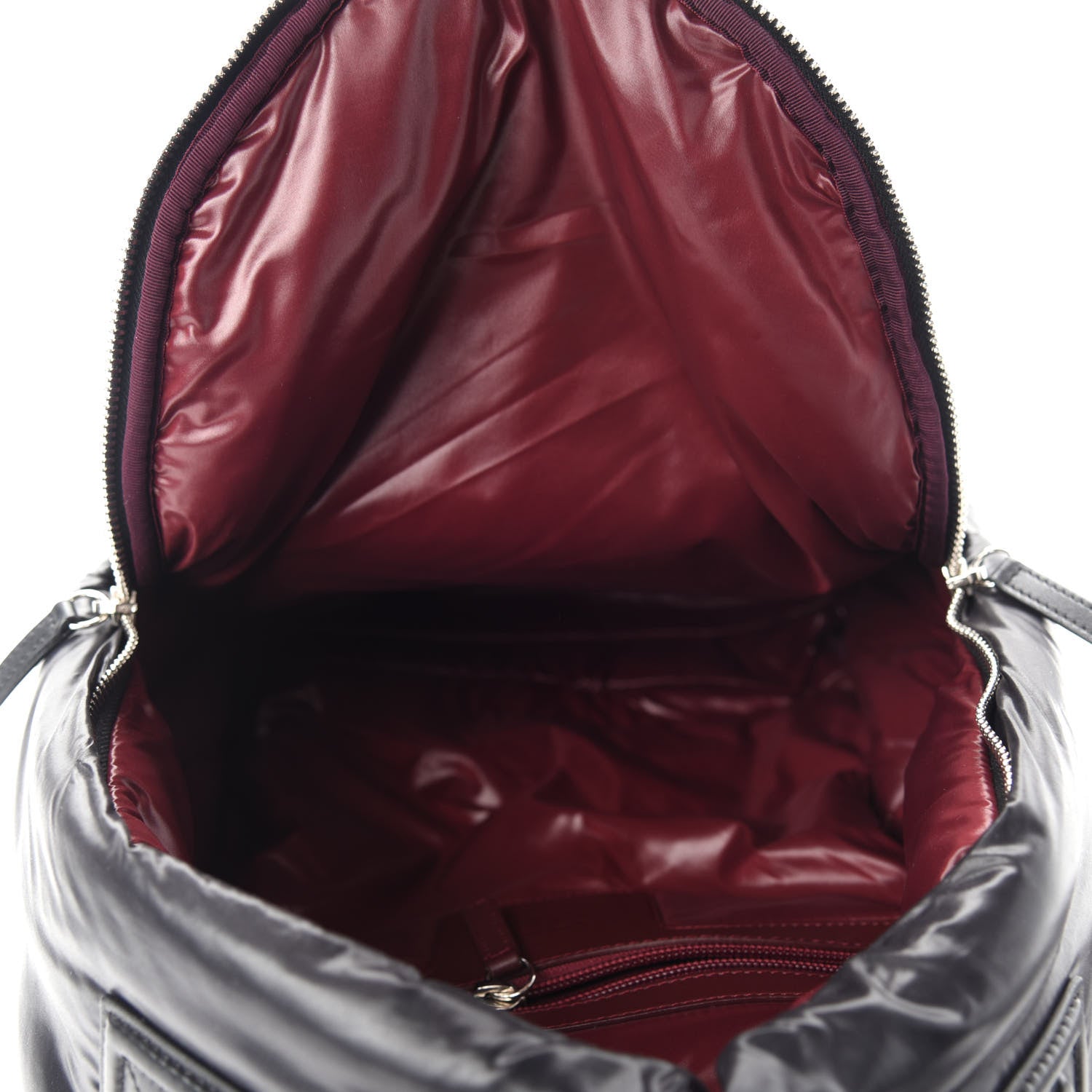 Chanel Nylon Quilted Coco Cocoon Backpack Black 5 of 10