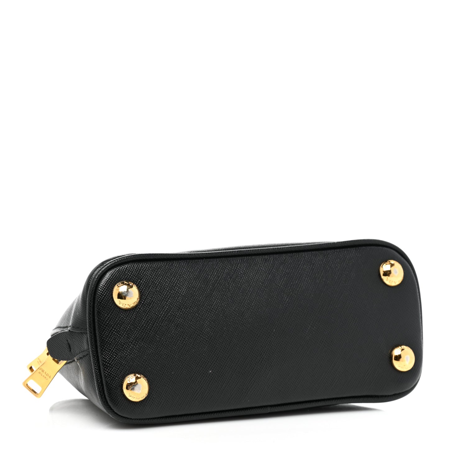 Saffiano Lux Mini Promenade Tote Black