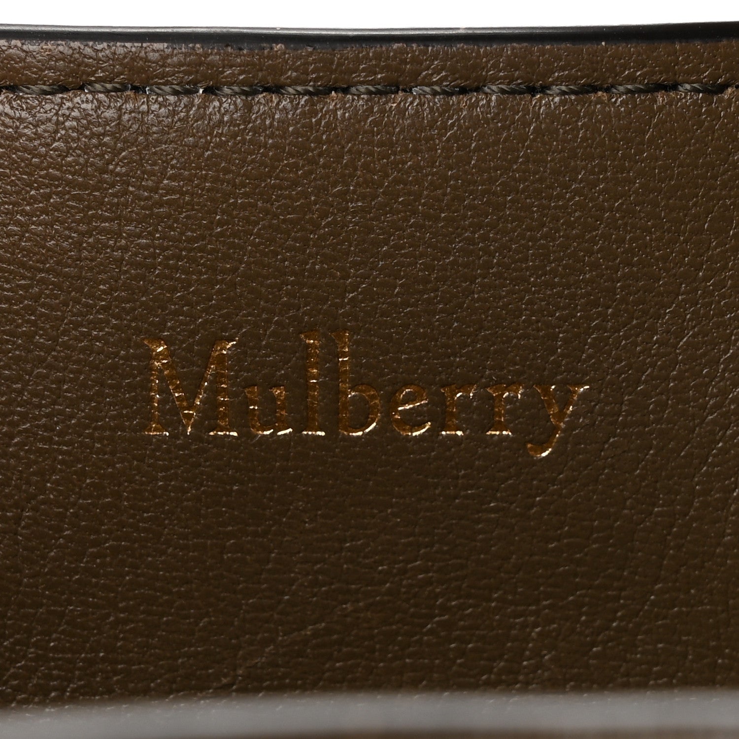 Mulberry Silky Calfskin Small Hampstead Dark Palm 6 of 11
