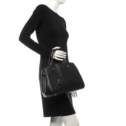Louis Vuitton Empreinte Montaigne MM Black 2 of 9
