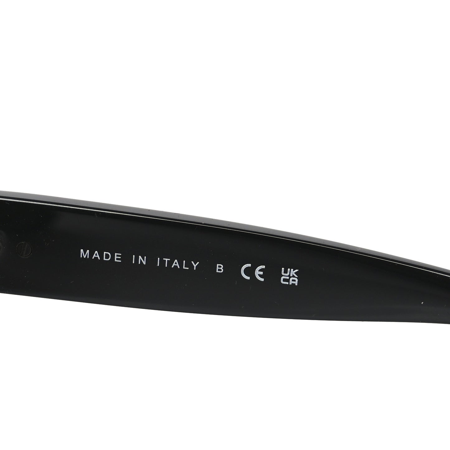 Acetate Enamel Heart Butterfly Sunglasses 5477-A Black