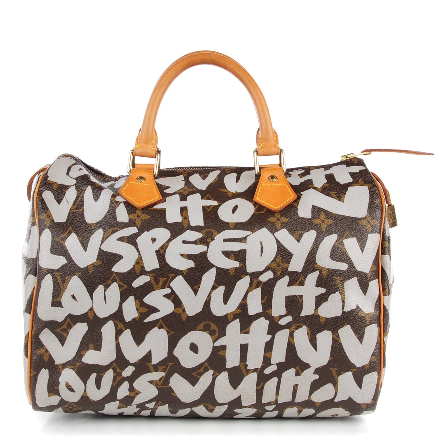 Monogram Graffiti Speedy 30 Silver