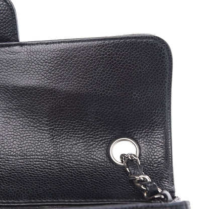 Chanel Caviar Quilted East West Flap Black 12 of 12