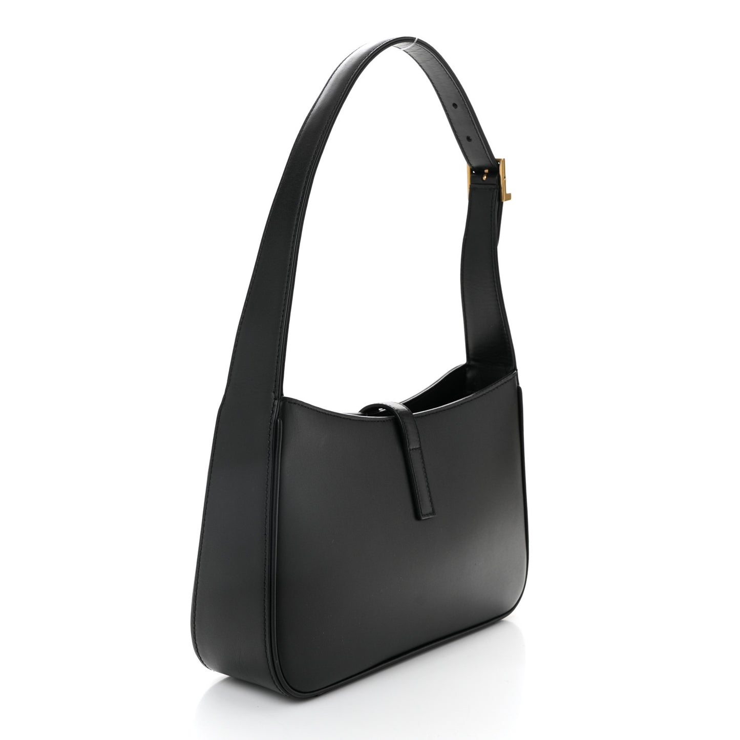 Smooth Calfskin Le 5 A 7 Hobo Black