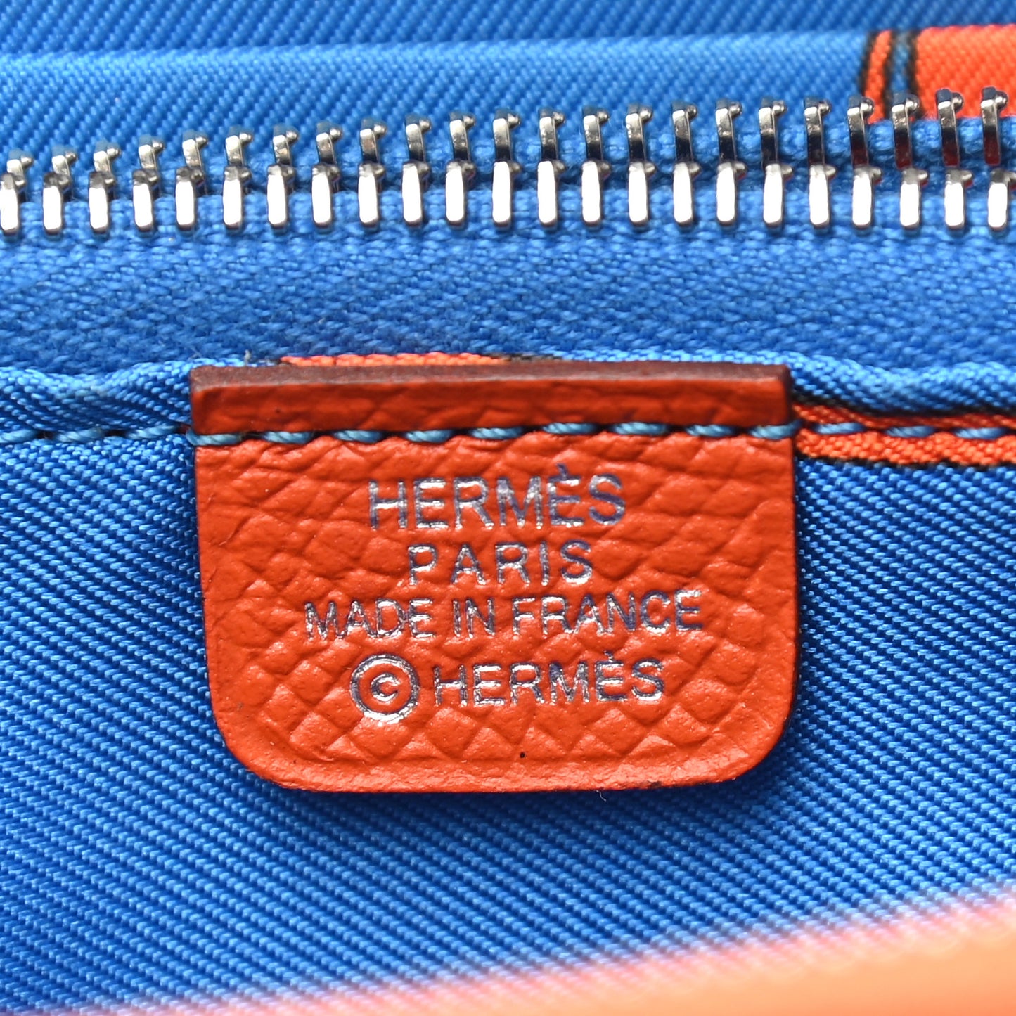 Epsom Silk'in Compact Wallet Orange Poppy