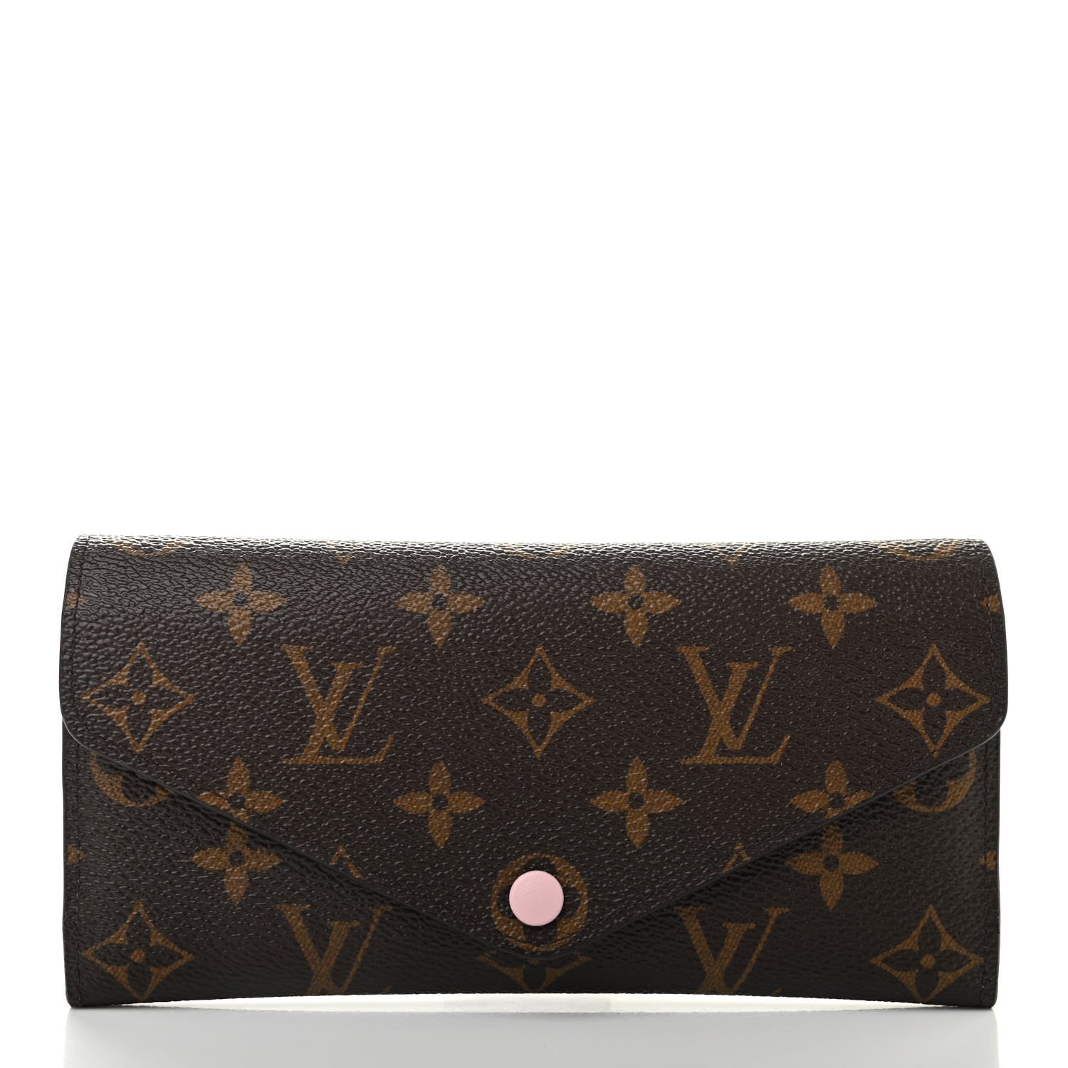 Louis Vuitton Monogram Josephine Wallet Rose Ballerine 1 of 9